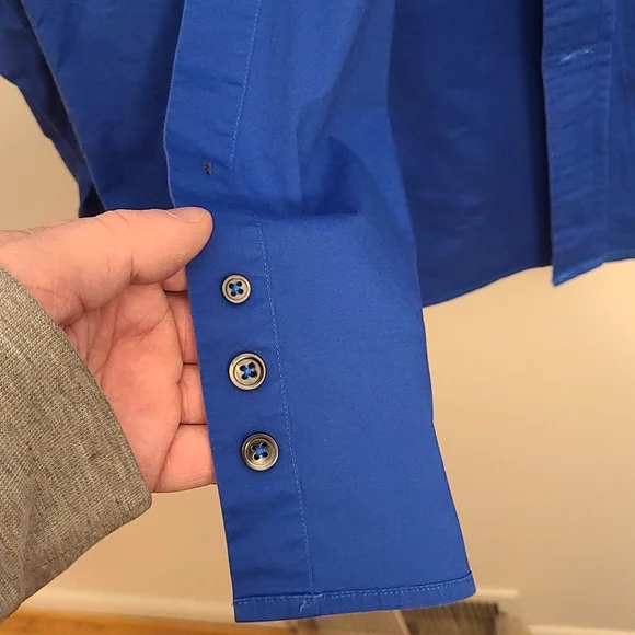 Express MK2 Military collar dress shirt - Picture 3 of 7